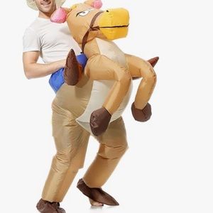 Inflatable Costume Riding Horse Halloween